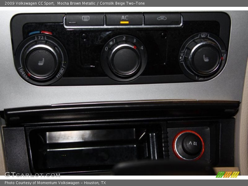 Mocha Brown Metallic / Cornsilk Beige Two-Tone 2009 Volkswagen CC Sport