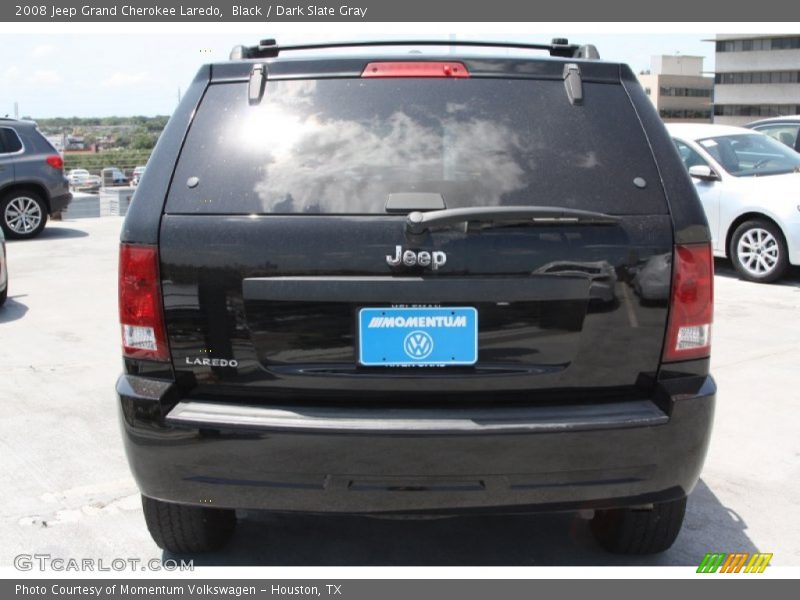 Black / Dark Slate Gray 2008 Jeep Grand Cherokee Laredo