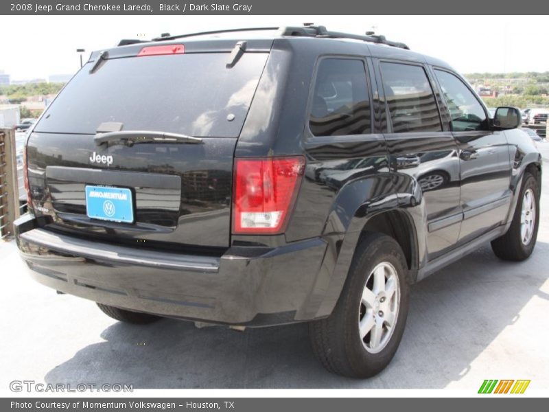 Black / Dark Slate Gray 2008 Jeep Grand Cherokee Laredo