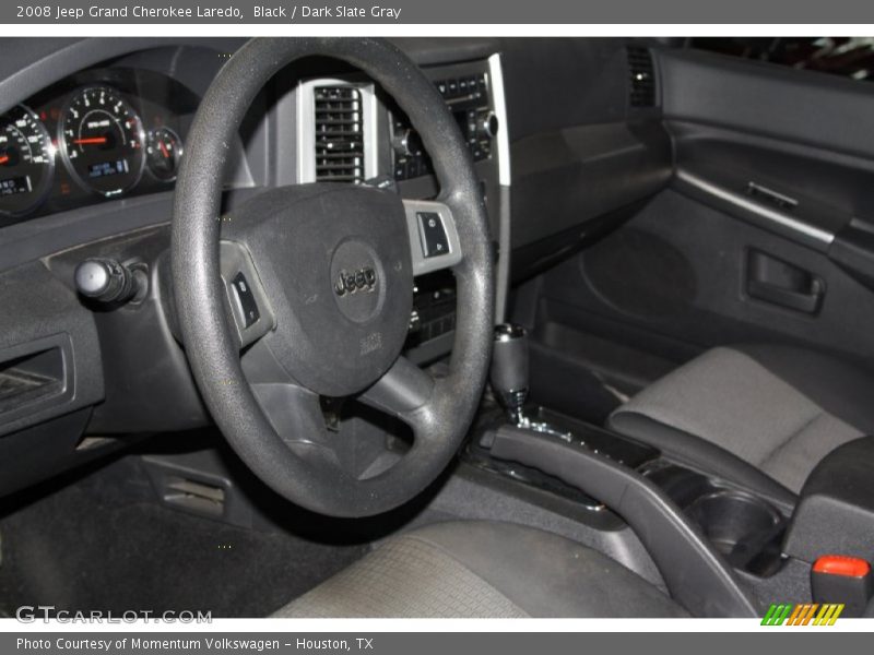 Black / Dark Slate Gray 2008 Jeep Grand Cherokee Laredo