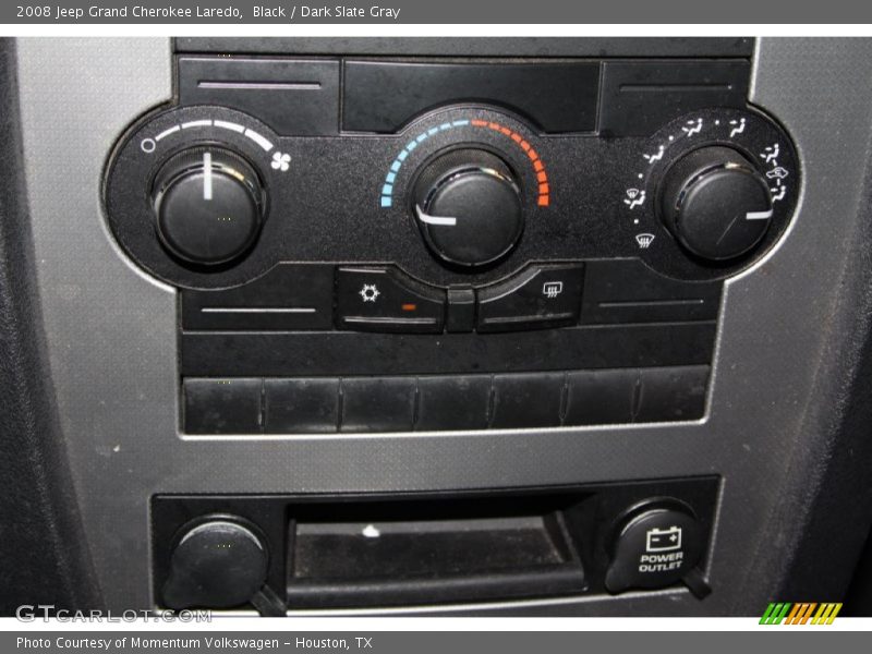 Black / Dark Slate Gray 2008 Jeep Grand Cherokee Laredo