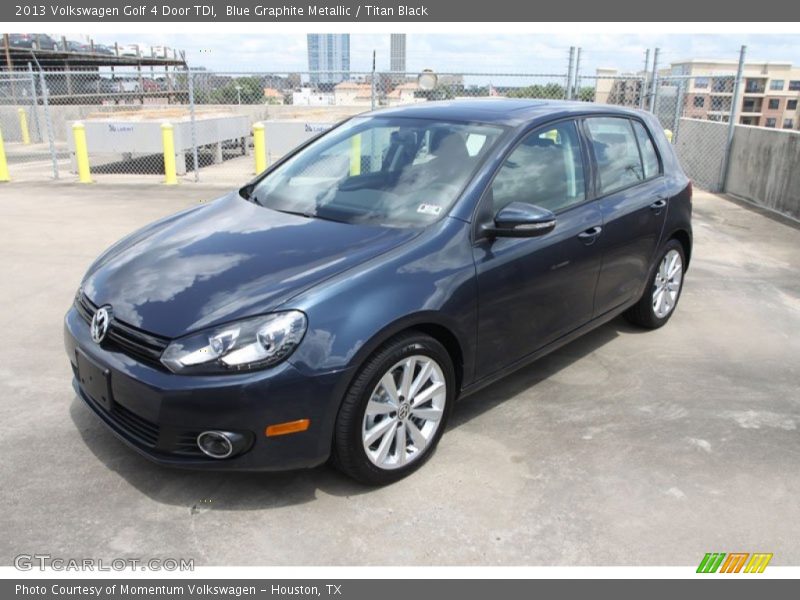 Blue Graphite Metallic / Titan Black 2013 Volkswagen Golf 4 Door TDI