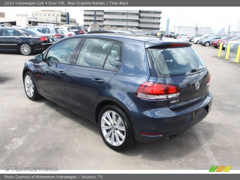 Blue Graphite Metallic / Titan Black 2013 Volkswagen Golf 4 Door TDI