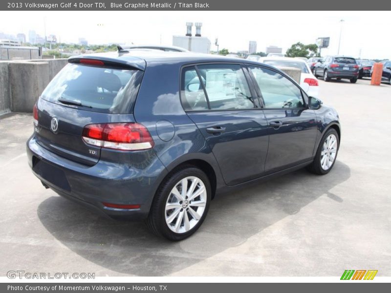 Blue Graphite Metallic / Titan Black 2013 Volkswagen Golf 4 Door TDI