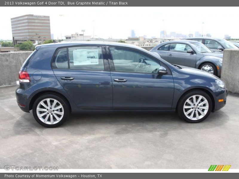 Blue Graphite Metallic / Titan Black 2013 Volkswagen Golf 4 Door TDI