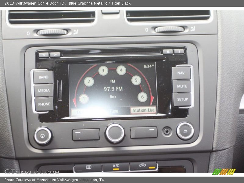Blue Graphite Metallic / Titan Black 2013 Volkswagen Golf 4 Door TDI