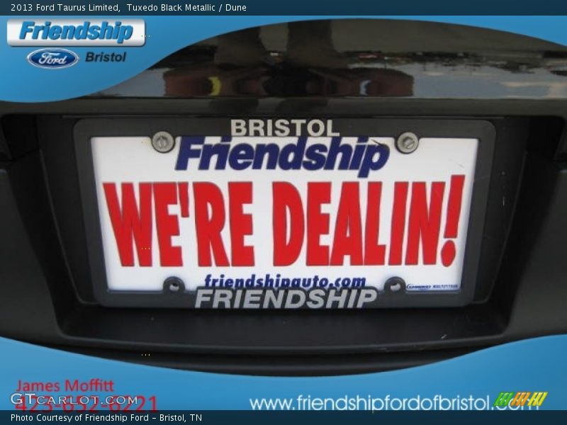 Tuxedo Black Metallic / Dune 2013 Ford Taurus Limited