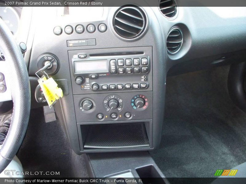 Crimson Red / Ebony 2007 Pontiac Grand Prix Sedan