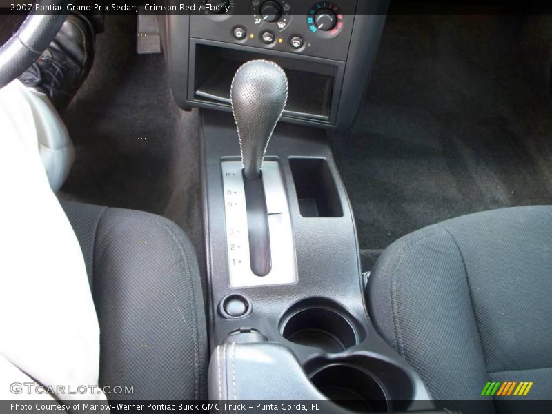 Crimson Red / Ebony 2007 Pontiac Grand Prix Sedan