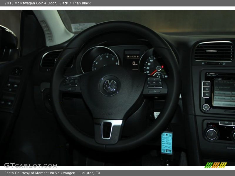 Black / Titan Black 2013 Volkswagen Golf 4 Door