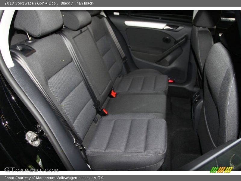 Black / Titan Black 2013 Volkswagen Golf 4 Door