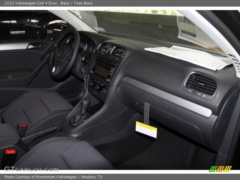 Black / Titan Black 2013 Volkswagen Golf 4 Door