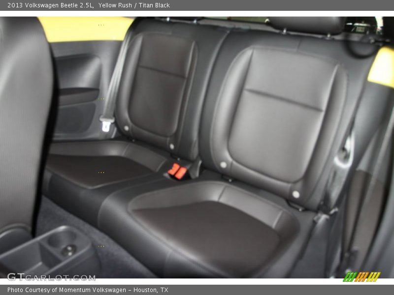 Yellow Rush / Titan Black 2013 Volkswagen Beetle 2.5L