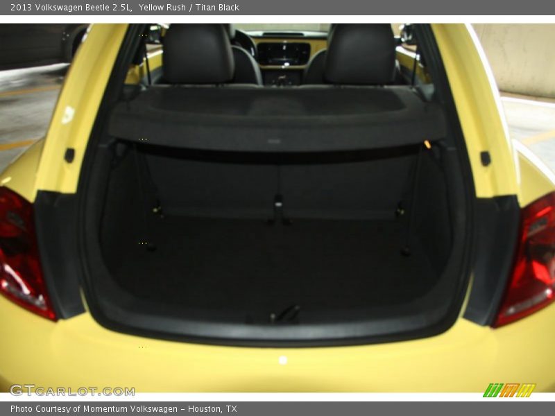 Yellow Rush / Titan Black 2013 Volkswagen Beetle 2.5L