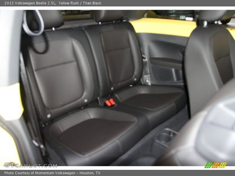 Yellow Rush / Titan Black 2013 Volkswagen Beetle 2.5L