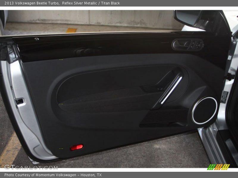 Reflex Silver Metallic / Titan Black 2013 Volkswagen Beetle Turbo