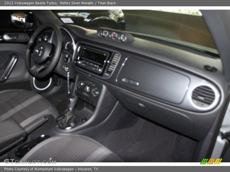 Reflex Silver Metallic / Titan Black 2013 Volkswagen Beetle Turbo