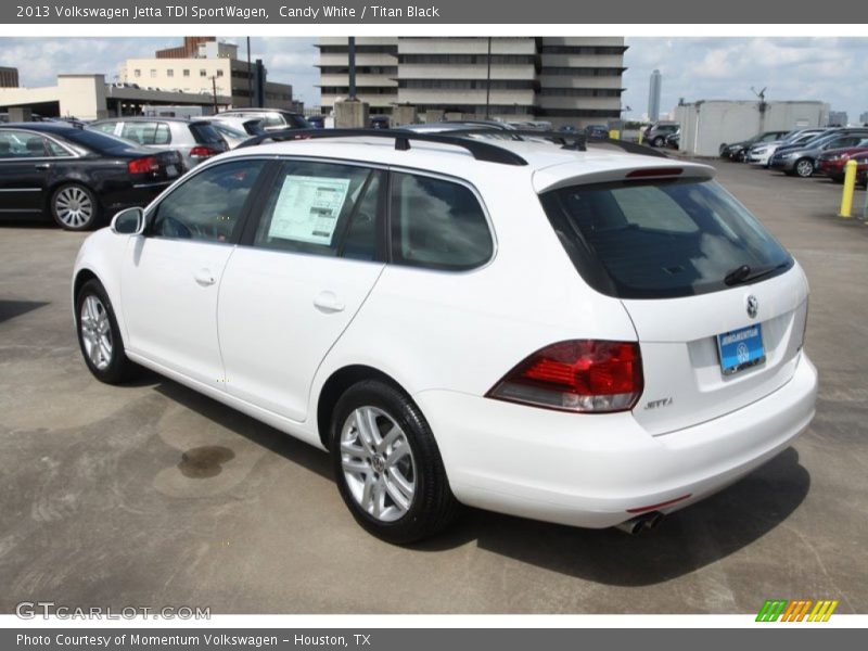 Candy White / Titan Black 2013 Volkswagen Jetta TDI SportWagen