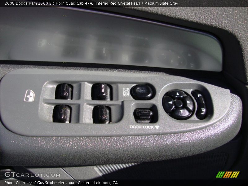 Inferno Red Crystal Pearl / Medium Slate Gray 2008 Dodge Ram 2500 Big Horn Quad Cab 4x4
