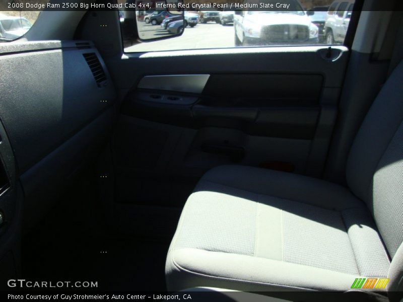Inferno Red Crystal Pearl / Medium Slate Gray 2008 Dodge Ram 2500 Big Horn Quad Cab 4x4