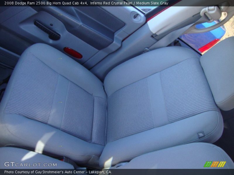 Inferno Red Crystal Pearl / Medium Slate Gray 2008 Dodge Ram 2500 Big Horn Quad Cab 4x4