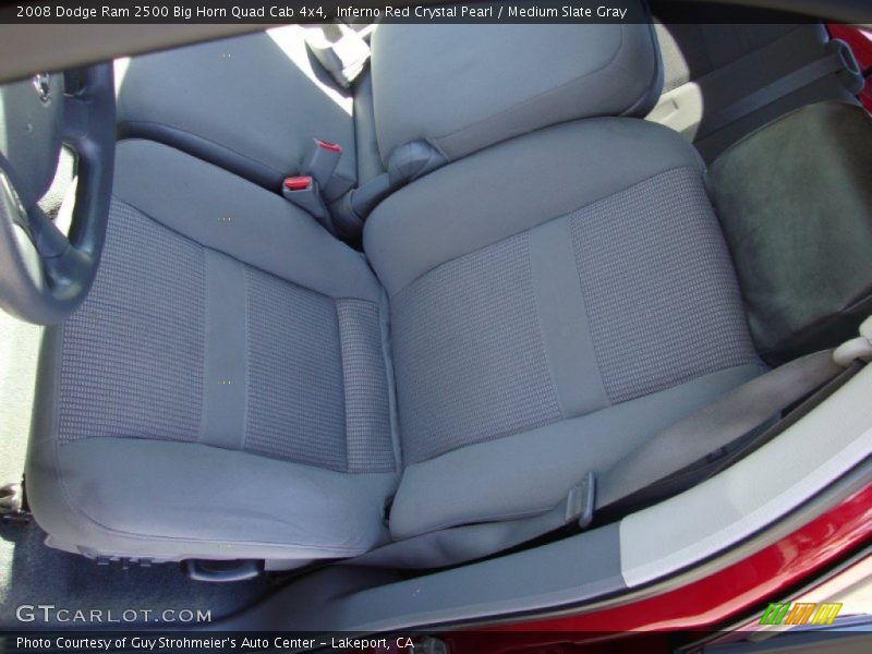 Inferno Red Crystal Pearl / Medium Slate Gray 2008 Dodge Ram 2500 Big Horn Quad Cab 4x4