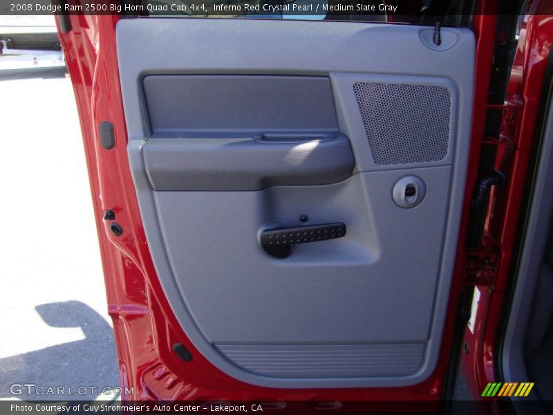 Inferno Red Crystal Pearl / Medium Slate Gray 2008 Dodge Ram 2500 Big Horn Quad Cab 4x4