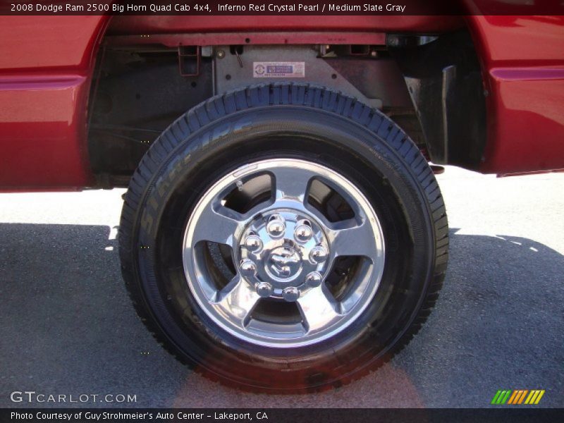  2008 Ram 2500 Big Horn Quad Cab 4x4 Wheel