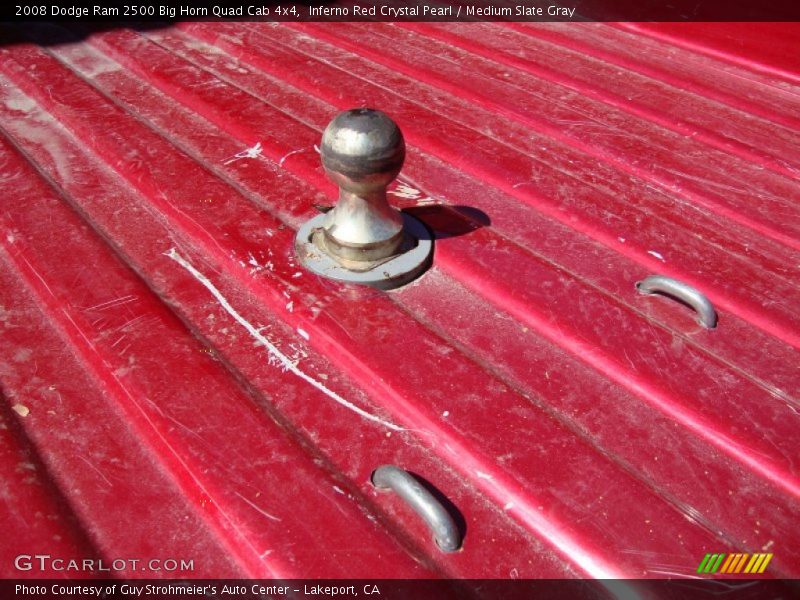 Inferno Red Crystal Pearl / Medium Slate Gray 2008 Dodge Ram 2500 Big Horn Quad Cab 4x4