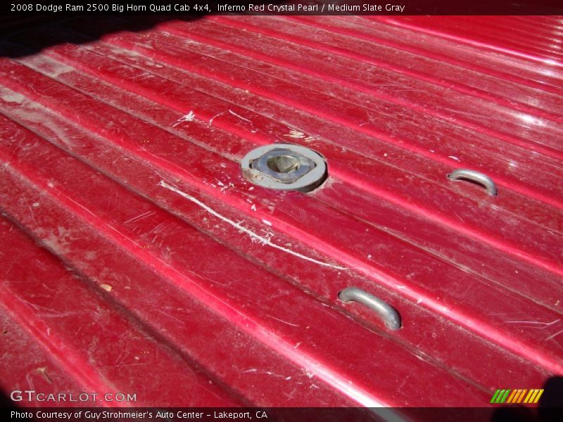 Inferno Red Crystal Pearl / Medium Slate Gray 2008 Dodge Ram 2500 Big Horn Quad Cab 4x4
