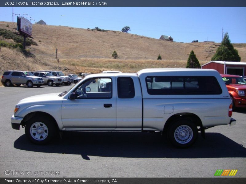 Lunar Mist Metallic / Gray 2002 Toyota Tacoma Xtracab