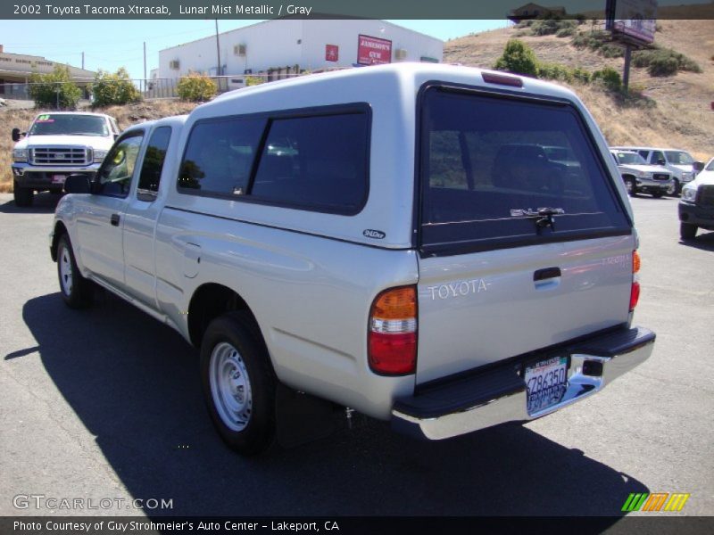 Lunar Mist Metallic / Gray 2002 Toyota Tacoma Xtracab