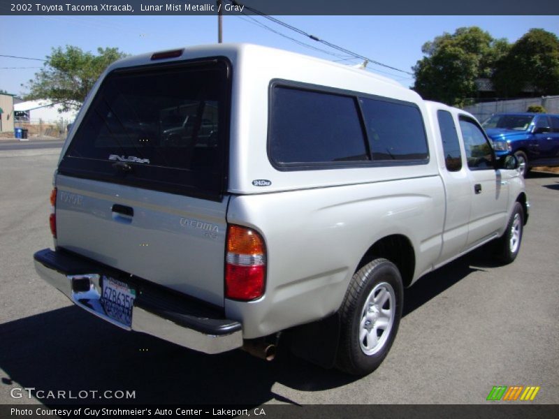Lunar Mist Metallic / Gray 2002 Toyota Tacoma Xtracab