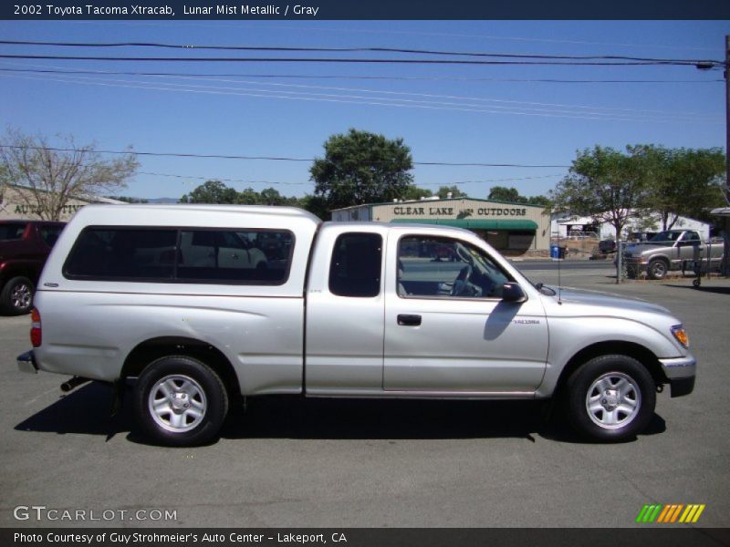 Lunar Mist Metallic / Gray 2002 Toyota Tacoma Xtracab