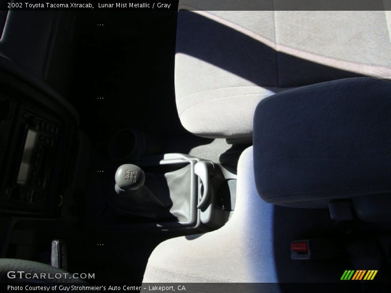 Lunar Mist Metallic / Gray 2002 Toyota Tacoma Xtracab