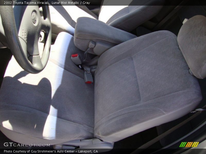 Lunar Mist Metallic / Gray 2002 Toyota Tacoma Xtracab
