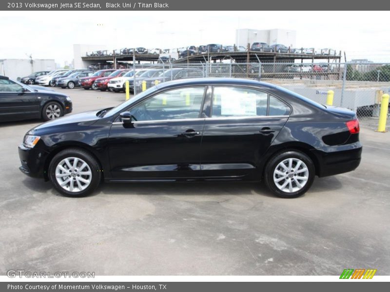 Black Uni / Titan Black 2013 Volkswagen Jetta SE Sedan