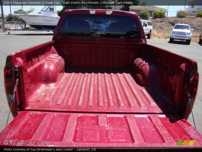 Dark Cherry Red Metallic / Medium Dark Pewter 2004 Chevrolet Colorado LS Crew Cab