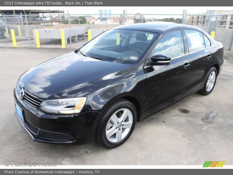 Black Uni / Titan Black 2013 Volkswagen Jetta TDI Sedan