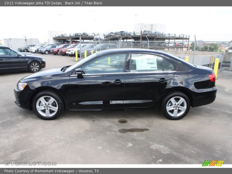 Black Uni / Titan Black 2013 Volkswagen Jetta TDI Sedan