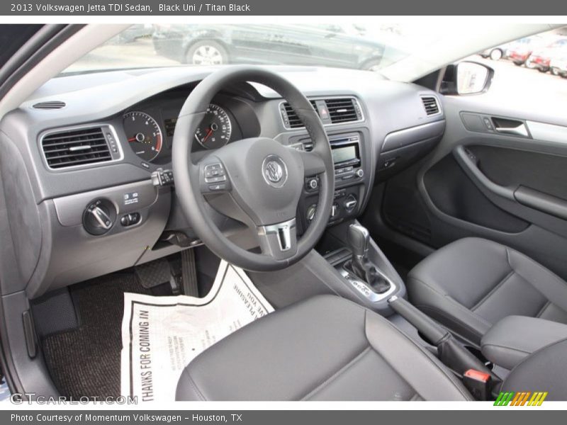 Black Uni / Titan Black 2013 Volkswagen Jetta TDI Sedan
