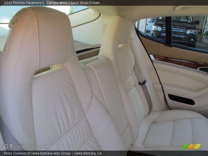  2012 Panamera S Luxor Beige/Cream Interior