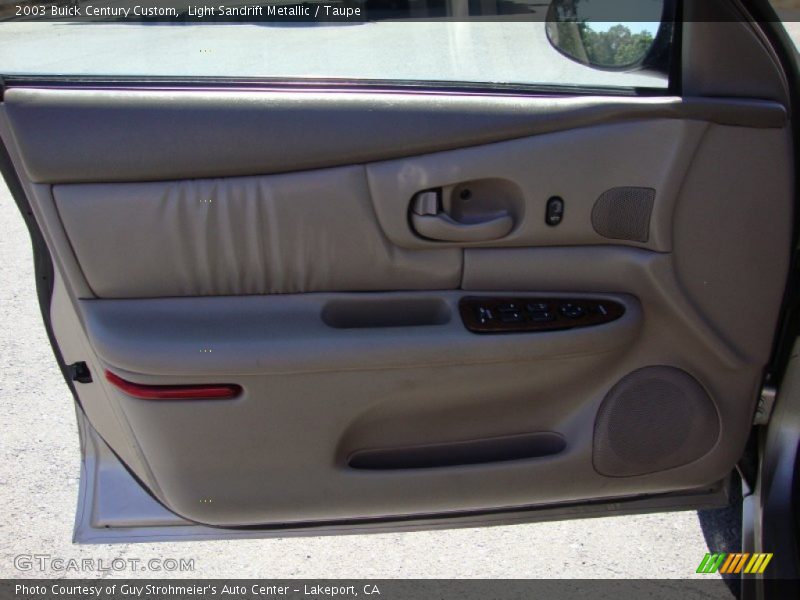 Light Sandrift Metallic / Taupe 2003 Buick Century Custom