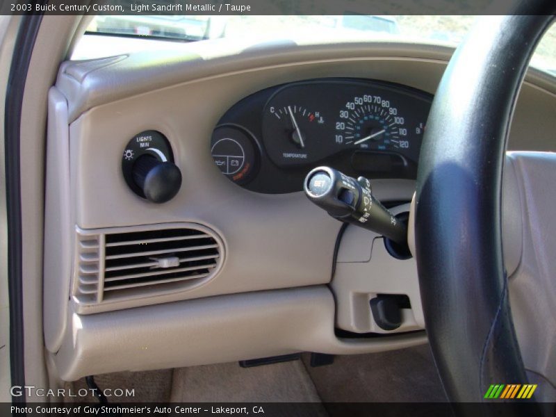 Light Sandrift Metallic / Taupe 2003 Buick Century Custom