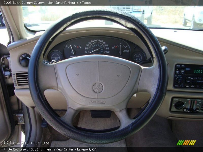 Light Sandrift Metallic / Taupe 2003 Buick Century Custom