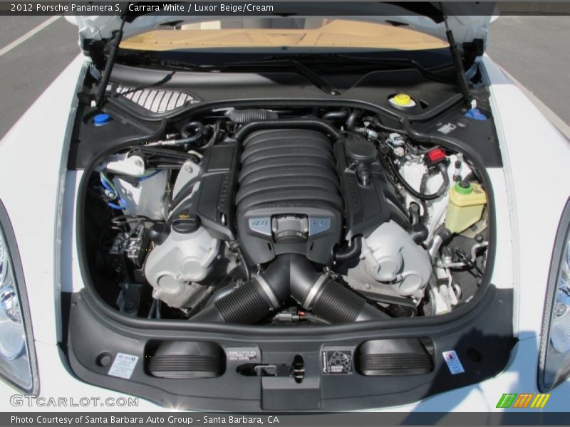  2012 Panamera S Engine - 4.8 Liter DFI DOHC 32-Valve VarioCam Plus V8