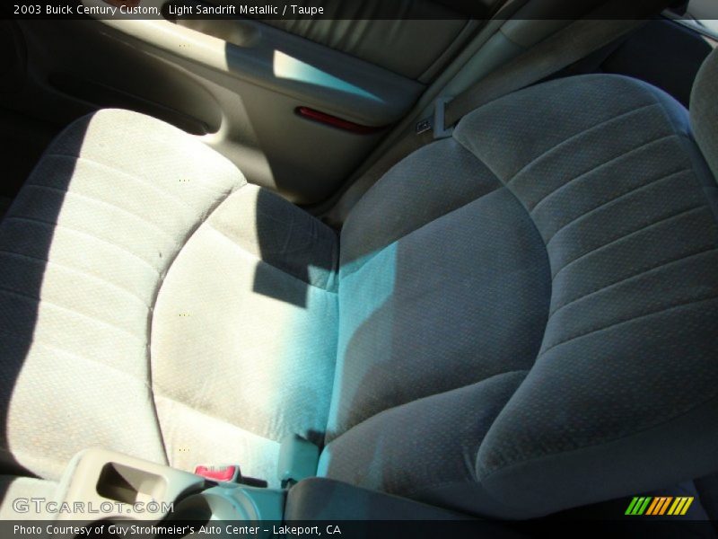 Light Sandrift Metallic / Taupe 2003 Buick Century Custom