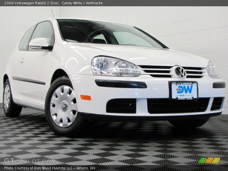 Candy White / Anthracite 2009 Volkswagen Rabbit 2 Door