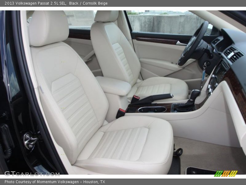 Front Seat of 2013 Passat 2.5L SEL