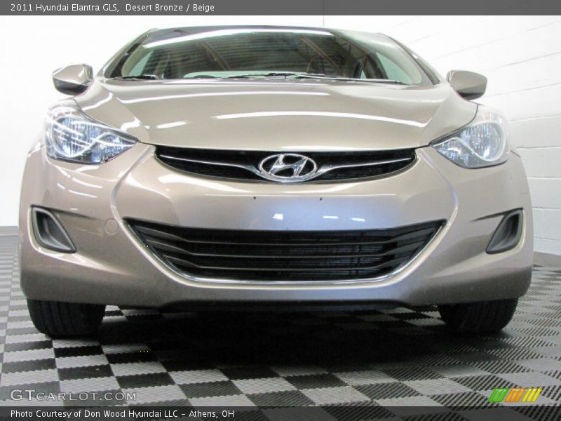 Desert Bronze / Beige 2011 Hyundai Elantra GLS